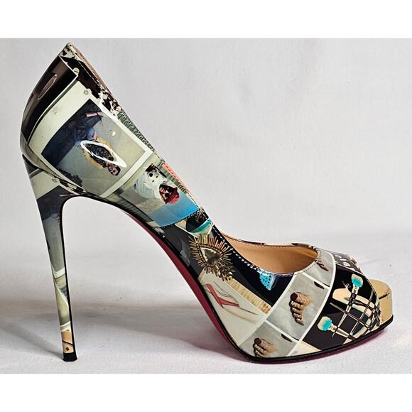 Christian Louboutin Very Privé patent leather heels - Picture 8 of 9